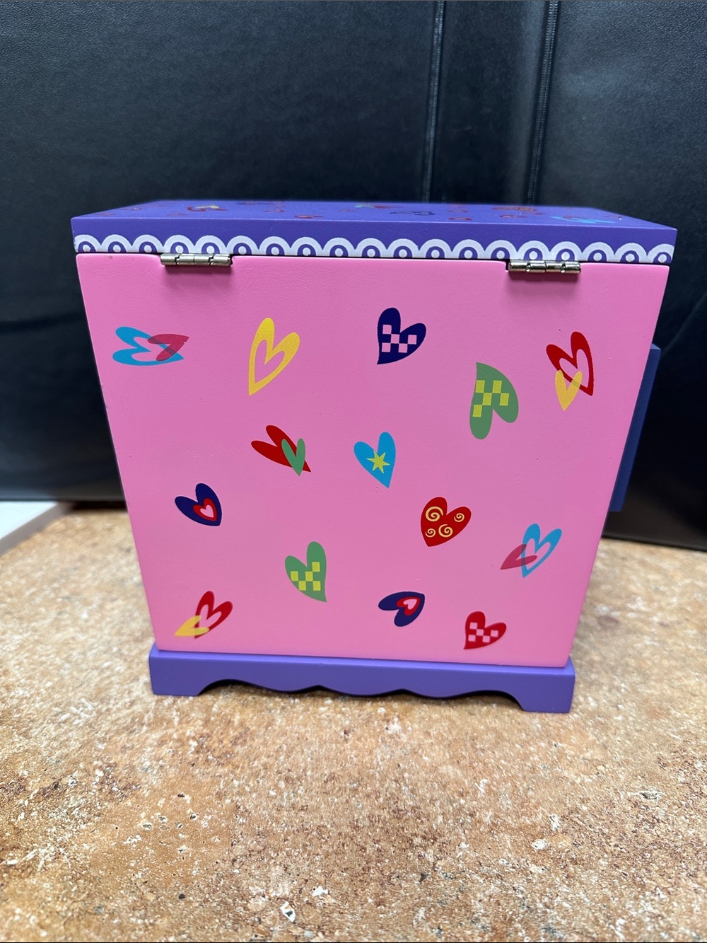 My Favorite Things Pink & Purple Kids Jewelry Box - Picture 6 of 8
